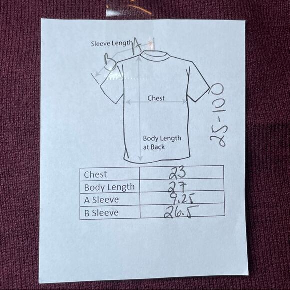 EDDIE BAUER COTTON / WOOL PREPPY V-NECK SWEATER MAROON - L - Picture 5 of 5